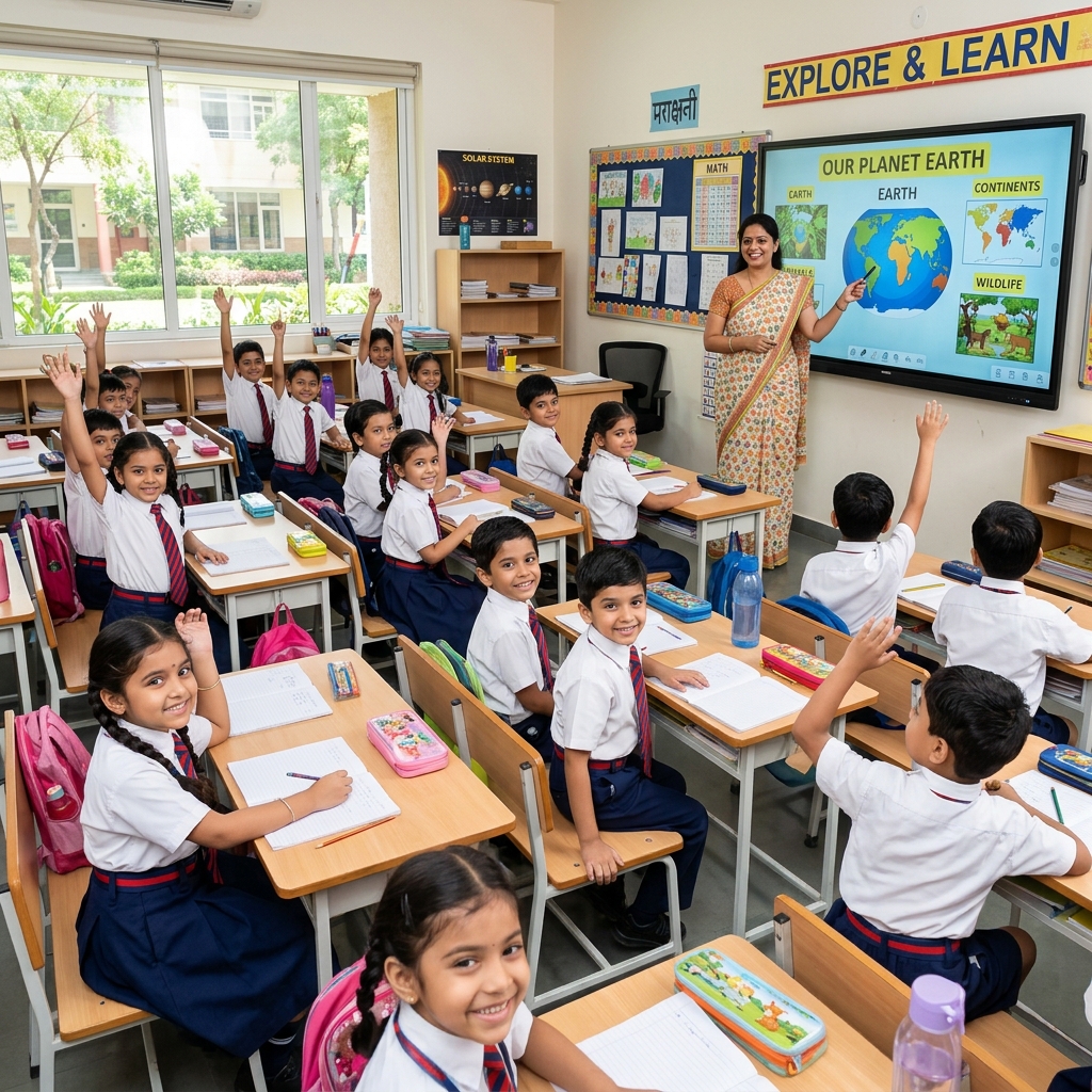 IRA International School Smart Digital Classroom